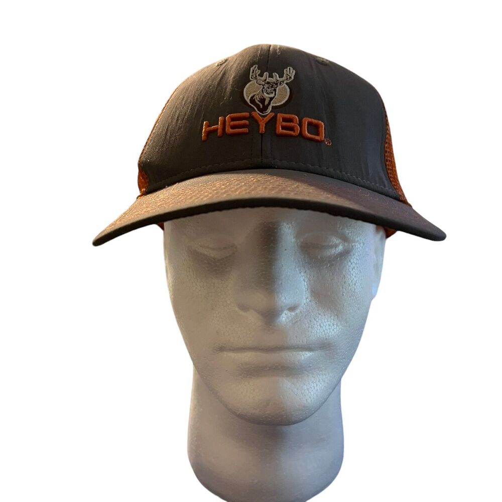 HEYBO Outdoor Hunting Brown W/Orange Mesh Adjustable